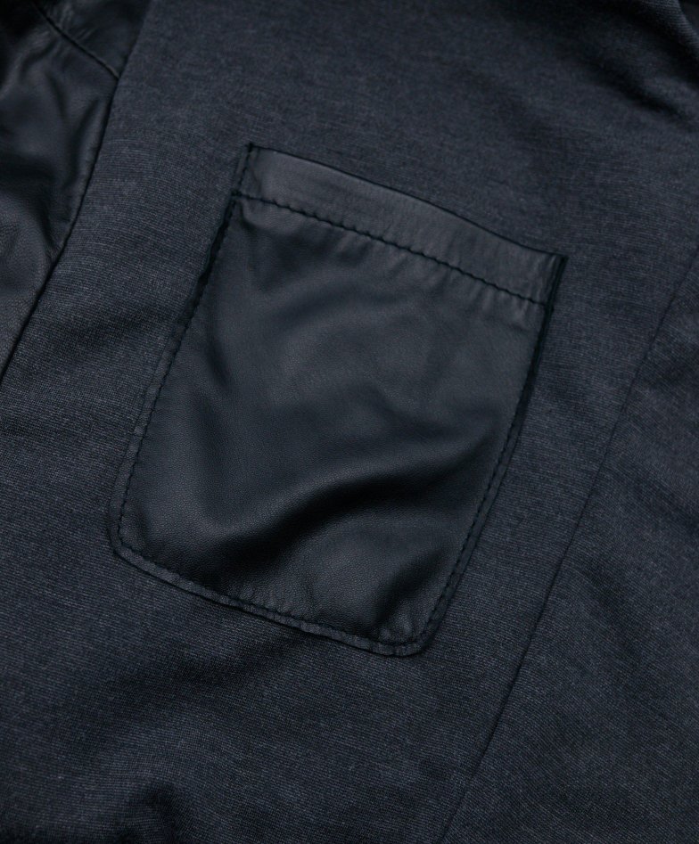 Bomberjacke schwarze natur-lederjacke...