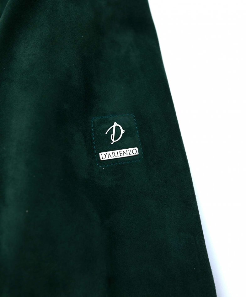 Grüne wildlederjacke bomberjacke...