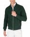 Blouson bomber cuir vert homme bomber daim ton sur ton