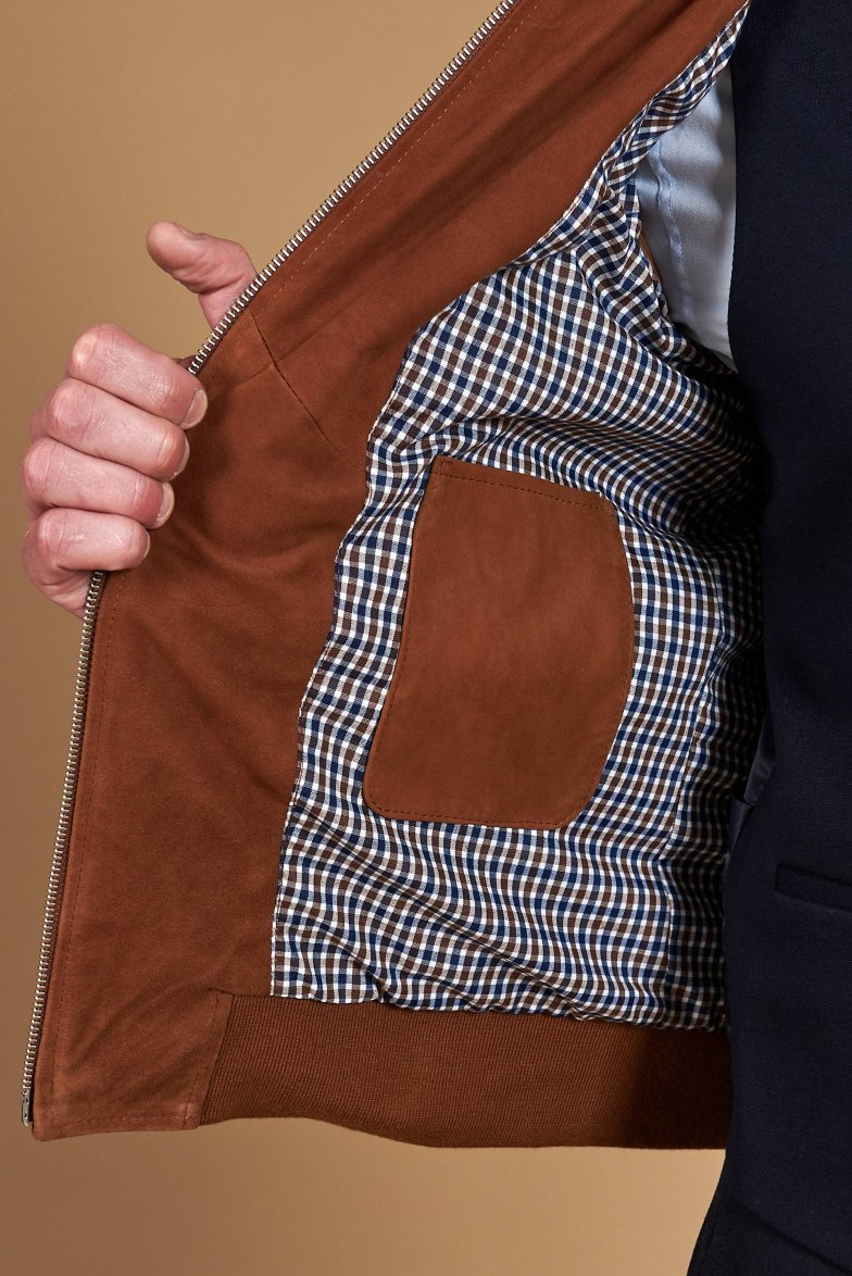 Lederfarben wildlederjacke...