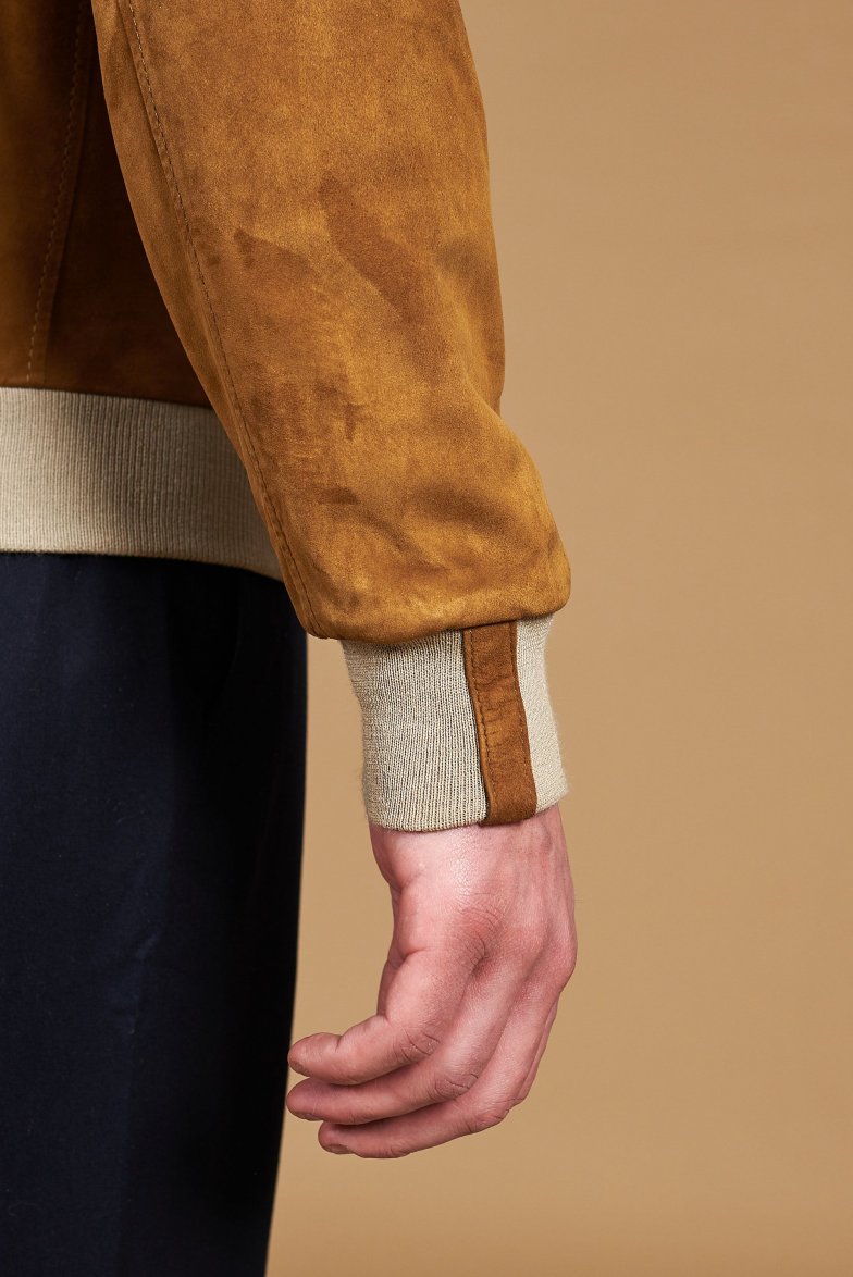 Lederfarben wildlederjacke...