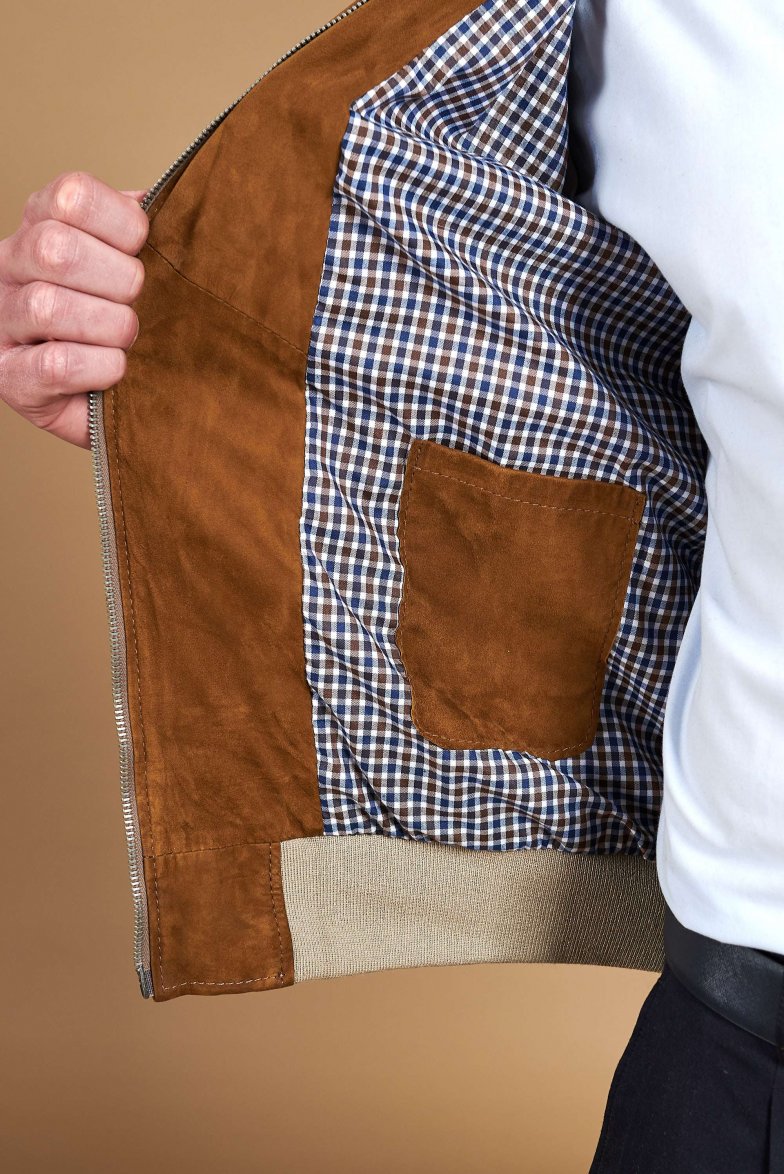 Lederfarben wildlederjacke...