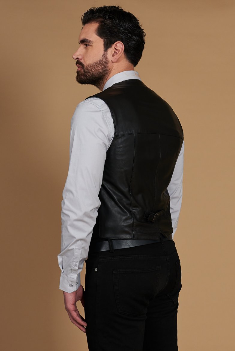 Gilet schwarze klassische...